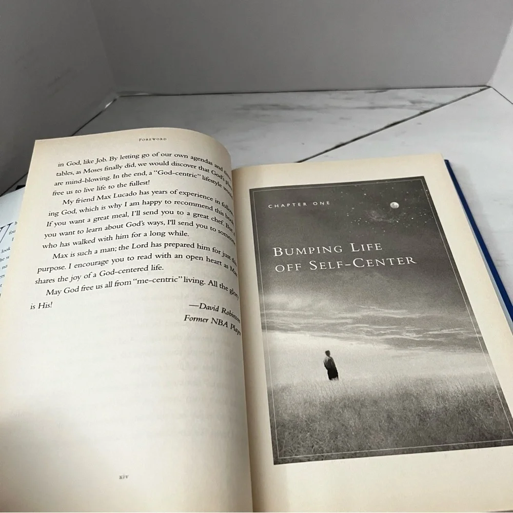 It's Not About Me Max Lucado Hard Cover Book